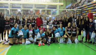 Las jugadoras del All Star Iberdrola visitan la Copa de España de Guadalajara