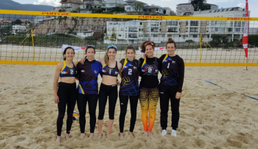 Volei Praia Vigo domina la última jornada de la LNVP ante Voley Playa Madrid