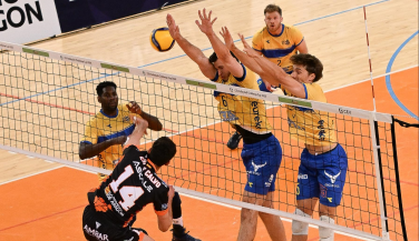 Victoria a cinco sets para Pamesa Teruel, pero Maccabi se lleva la eliminatoria