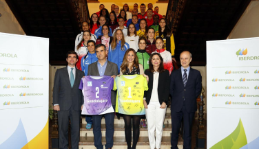Iberdrola y RFEVB presentan un acuerdo para impulsar el deporte femenino