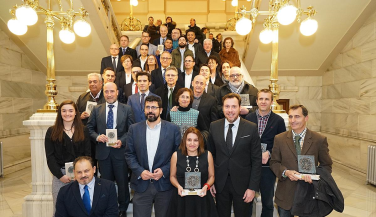 La FVCYL recibe el premio a mejor delegación provincial del Ayuntamiento de Valladolid