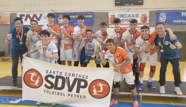 CV Sto. Domingo Petrer se hace con el cetro nacional en categoría Juvenil Masculina