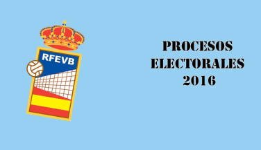 Convocatoria de elecciones a RFEVB