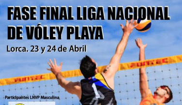 Lorca acoge las fases finales de la Liga Nacional de Vóley Playa este fin de semana