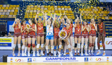 Arenal Emevé revalidó su título de Campeón de España Júnior Femenino