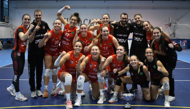 DSV CV Sant Cugat vence en el Memorial Lorena Ojeda que organiza el OCISA Haro Rioja Vóley  
