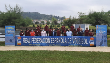 Visita institucional al Curso Nacional de Entrenadores en Ribadesella 