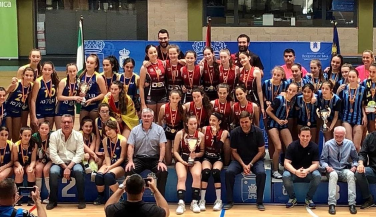 CV Sant Cugat, campeón de España Infantil Femenino